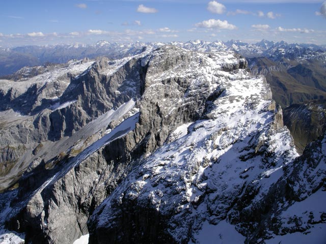 Drei T&uuml;rme von der Drusenfluh aus