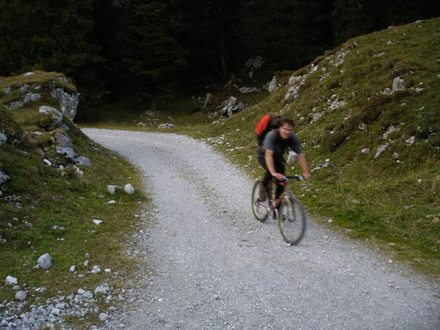 Andreas zwischen Lindauer H&uuml;tte und Gauertal