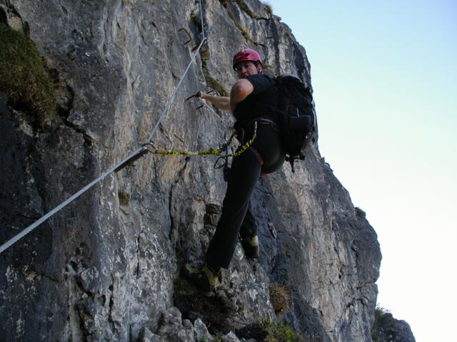 Kanzelwand-Klettersteig: Manfred