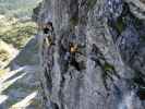 Kanzelwand-Klettersteig: ?, Raphael, Manfred und Klaus