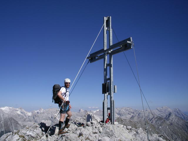 Andreas auf der Vorderen Brandjochspitze, 2.559 m