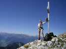 Ich beim Brandjochkreuz, 2.268 m