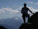 Innsbrucker Klettersteig: Andreas zwischen Westlicher Sattelspitze und Östlicher Sattelspitze