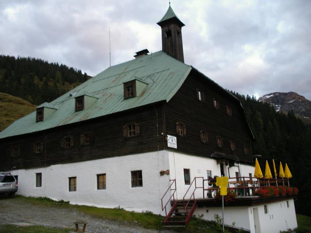 Kelchalm Berghaus, 1.430 m (30. Sept.)
