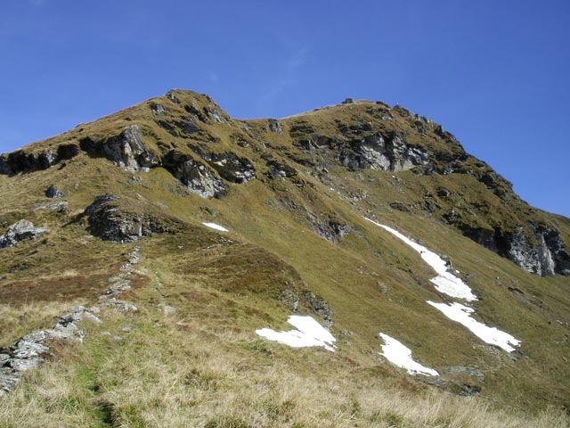 Tristkogel von der Toralm aus (1. Okt.)