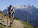 Daniela zwischen Lärchfilzkogel und Wildalm (29. Sept.)