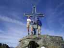 Ich und Daniela am Tristkogel, 2.095 m (1. Okt.)