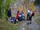 Martina, Michaela, Andreas, Hans und Harald zwischen Kaiserbrunn und Knofeleben