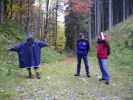 Harald, Hans und Andreas auf Weg 834 im Mitterberggraben