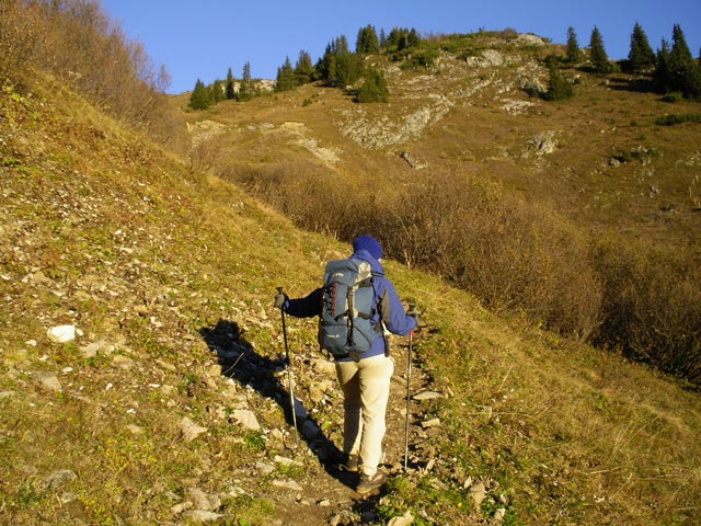 Daniela auf der Steffisalpe