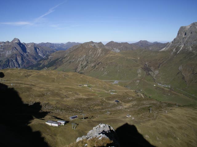 Hochtannbergpaß vom Warther Horn aus