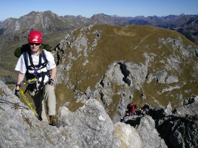 Karhorn-Klettersteig: Daniela