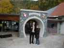 Florian und Sabine beim Schloss Reichenau, 484 m