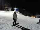 Doris bei der Bergstation der 4-er Sportbahn Blauen Blitz