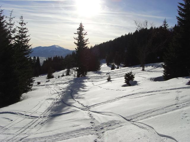 neben dem Schneidlift