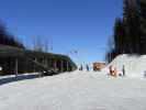 Bergstation des Kurvenlifts