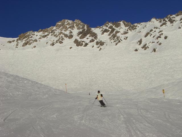 Daniela auf der Schindlerkarskiroute (27. Dez.)