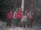 Irene, Daniela, ich, Nadja und Udo am Unterberg, 1.342 m (31. Dez.)