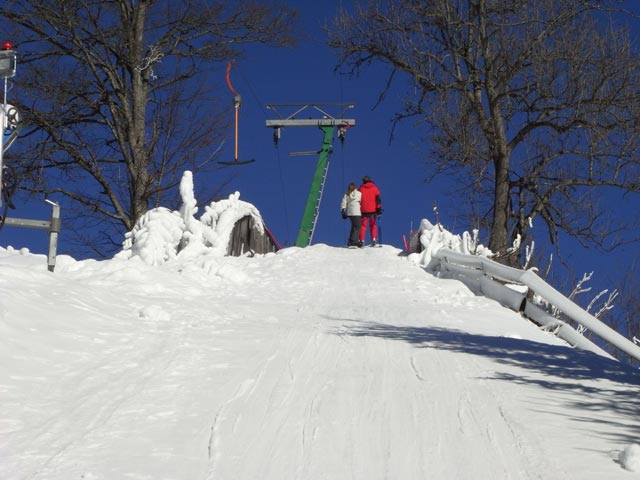 Doris und Michael am Mühlwiesenlift