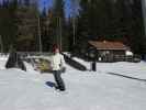 Doris bei der Bergstation des Thonhoferlifts