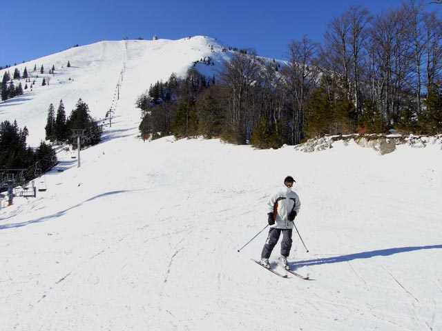 Daniela bei der Mittelstation