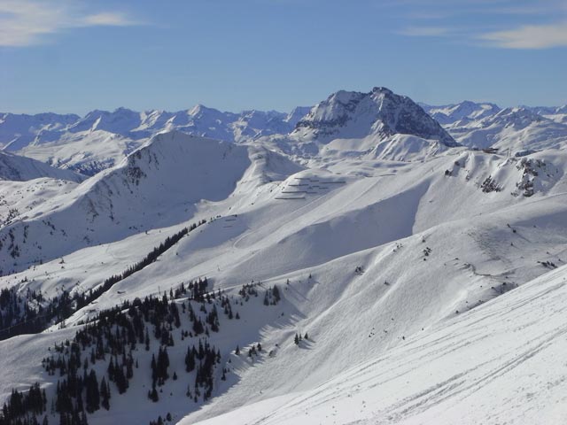 Kleiner Rettenstein vom Steinbergkogel aus (10. Feb.)