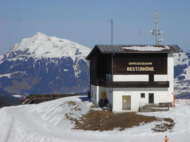 Bergstation der Resterhöhebahn, 1.785 m (11. Feb.)