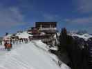 Bergstation der Hahnenkammbahn, 1.662 m (10. Feb.)