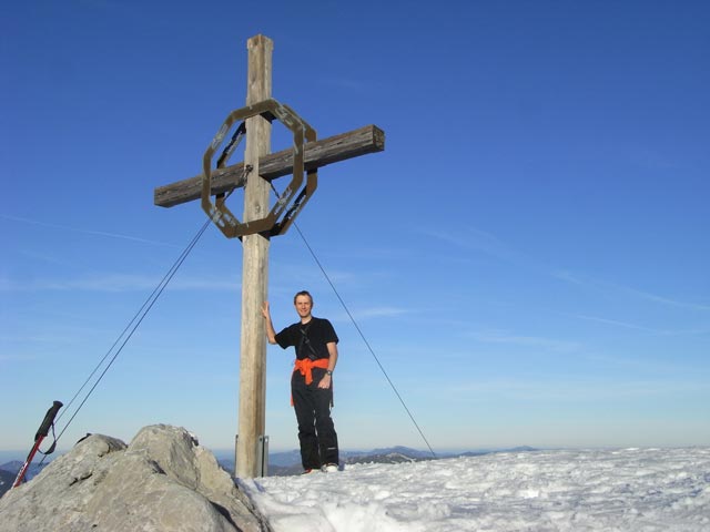 Ich auf der Gemeindealpe, 1.626 m