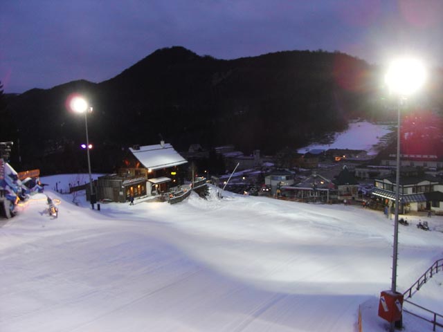 FIS-Weltcup-Piste Panorama