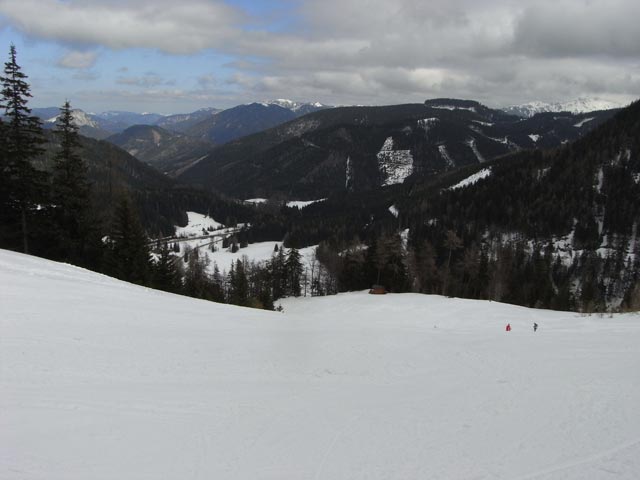 Abfahrt der Gaiberglifte