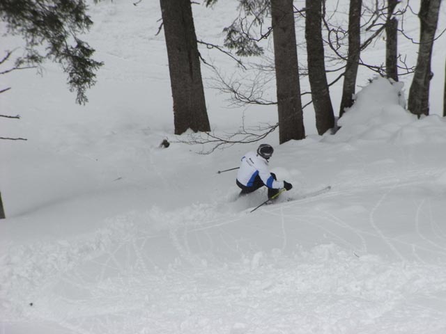 Alexander neben der Brachkogelabfahrt