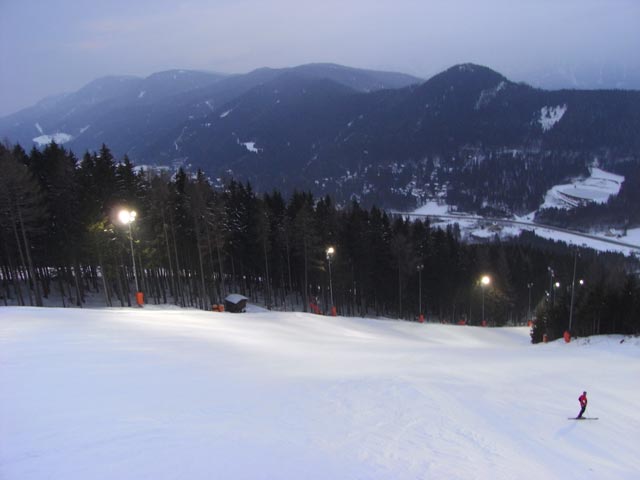 FIS-Weltcup-Piste Panorama