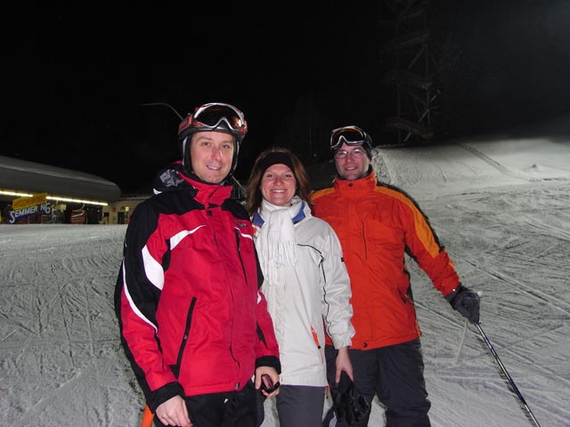 Ich, Doris und Mario beim Liechtensteinhaus