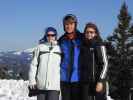 Daniela, ich und Marion bei der Bergstation der Niederalplbahn, 1.420 m