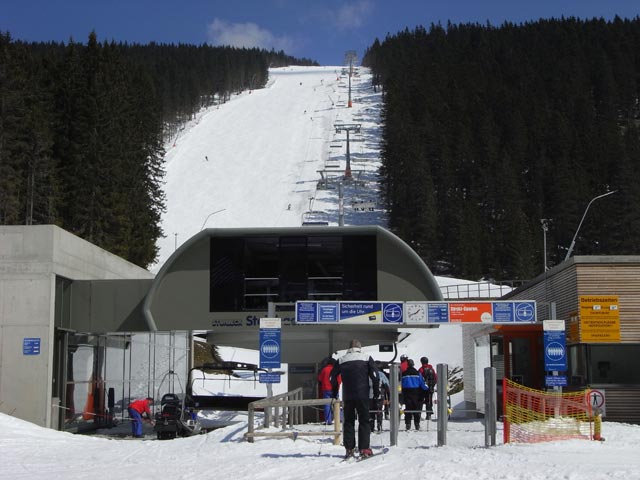 Talstation der 6er-Sesselbahn Steinbachalm, 1.355 m