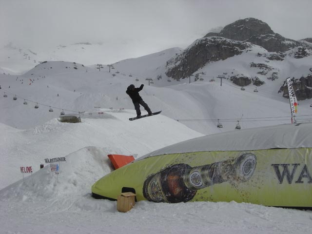 Markus am Big Air Jump (11. Apr.)