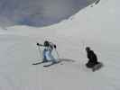 Mama und Markus auf der Piste 70 (10. Apr.)