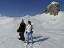 Markus und Mama auf der Piste 68a (13. Apr.)