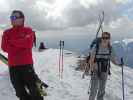 Andreas und Daniela am Klosterwappen, 2.076 m