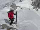 Andreas in der Einfahrt der Breiten Ries