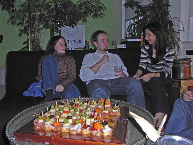 Daniela, Reinhard und Fariba