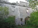 Daniela in der Ruine Starhemberg