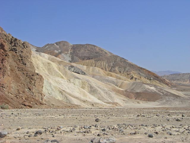 beim Golden Canyon im Death Valley National Park (4. Mai)