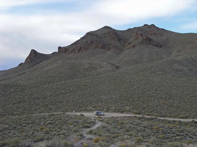 Papa am Titus Canyon Jeep Trail im Death Valley National Park (5. Mai)