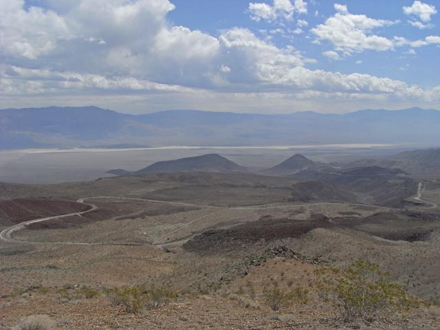 Panamint Valley vom Father Crowley Viewpoint aus (5. Mai)