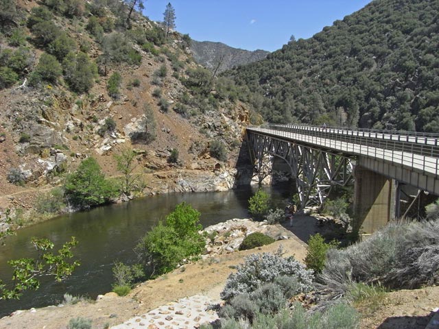 Upper Kern River zwischen Kernville und Johnsondale (6. Mai)