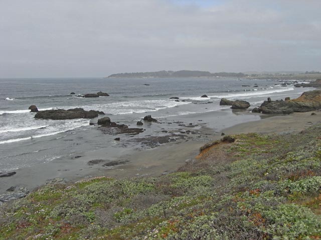 Pazifikküste in der San Simeon Bay (8. Mai)