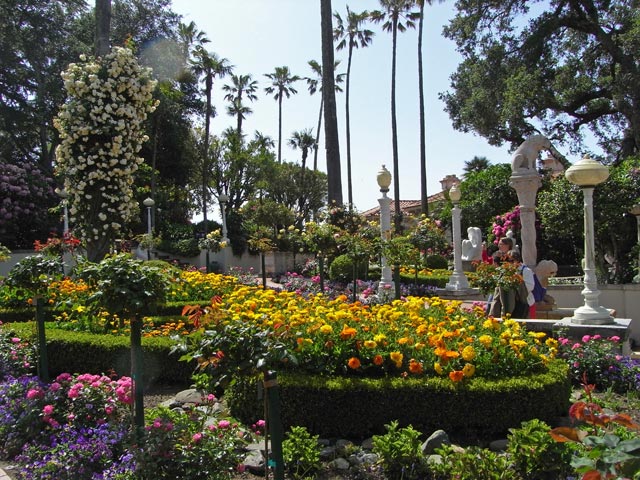 Gärten des Hearst Castles (8. Mai)