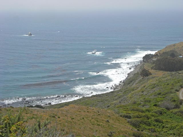Pazifikküste zwischen Ragged Point und Gorda (8. Mai)